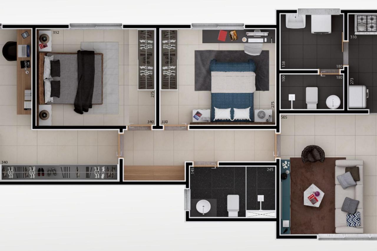 Lk Grajau 10 Apartment Belo Horizonte Luaran gambar